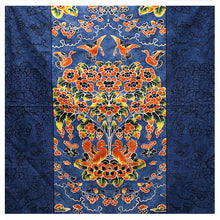 画像をギャラリービューアに読み込む, 風呂敷 ふろしき 大判 112cm エコバッグ 正倉院 双鳥文 綿 日本製 きれいい 上品 おしゃれ 和 コットン ギフト プレゼント ふろしき 大ふろしき お洒落 大人 女性 和柄 和風 バッグ タペストリー