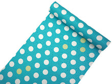 画像をギャラリービューアに読み込む, 長襦袢 洗える 反物 東レ シルック フルオーダー 仕立て付 濃水色 ドット 女性 レディース 桜地紋 水玉 襦袢 無双袖 長じゅばん 着物 和装 和服 きもの 単品 インナー おしゃれ TORAY sillook 送料無料