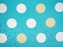 画像をギャラリービューアに読み込む, 長襦袢 洗える 反物 東レ シルック フルオーダー 仕立て付 濃水色 ドット 女性 レディース 桜地紋 水玉 襦袢 無双袖 長じゅばん 着物 和装 和服 きもの 単品 インナー おしゃれ TORAY sillook 送料無料