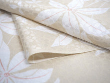 画像をギャラリービューアに読み込む, 長襦袢 洗える 反物 東レ シルック フルオーダー 仕立て付 ベージュ てっせん 女性 レディース 桜地紋 クレマチス 花 襦袢 無双袖 長じゅばん 着物 和装 和服 きもの 単品 インナー おしゃれ TORAY sillook 送料無料