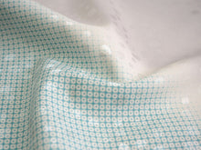 画像をギャラリービューアに読み込む, 長襦袢 洗える 反物 東レ シルック フルオーダー 仕立て付 水色×ベージュ×ライトグレー 横段 女性 レディース 霰地紋 鹿の子柄 襦袢 無双袖 長じゅばん 着物 和装 和服 きもの 単品 インナー おしゃれ TORAY sillook 送料無料