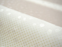 画像をギャラリービューアに読み込む, 長襦袢 洗える 反物 東レ シルック フルオーダー 仕立て付 ベージュ×ライトブラウン 横段 女性 レディース 霰地紋 鹿の子柄 襦袢 無双袖 長じゅばん 着物 和装 和服 きもの 単品 インナー おしゃれ TORAY sillook 送料