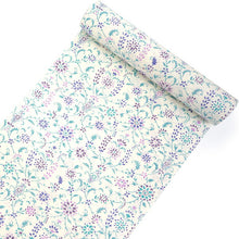 画像をギャラリービューアに読み込む, 着物 洗える着物 フルオーダー 仕立て付 小紋 オフホワイト地 更紗柄 東レシルジェリー なでしこ 花 反物 和装 和服 袷 単衣 春 秋 冬 レディース 女性 きもの 羽織 コート カジュアル 上品 TORAY siljely 送料無料