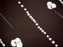 画像をギャラリービューアに読み込む, 着物 洗える着物 フルオーダー 仕立て付 小紋 焦げ茶地 斜め縞 東レシルジェリー 絞り風 雪輪 反物 和装 和服 袷 単衣 春 秋 冬 レディース 女性 きもの 羽織 コート カジュアル 上品 TORAY siljely 送料無料