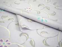 画像をギャラリービューアに読み込む, 着物 洗える着物 フルオーダー 仕立て付 小紋 薄紫色地 花唐草 東レシルジェリー 花 忍草 反物 和装 和服 袷 単衣 春 秋 冬 レディース 女性 きもの 羽織 コート カジュアル 上品 TORAY siljely 送料無料