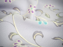 画像をギャラリービューアに読み込む, 着物 洗える着物 フルオーダー 仕立て付 小紋 薄紫色地 花唐草 東レシルジェリー 花 忍草 反物 和装 和服 袷 単衣 春 秋 冬 レディース 女性 きもの 羽織 コート カジュアル 上品 TORAY siljely 送料無料