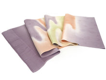 画像をギャラリービューアに読み込む, 帯揚げ 帯締め セット 絹 紫 抹茶 ピンク ぼかし 帯揚 黄緑 帯締 枡地紋 あられ 霞 パープル グリーン ゴールド 高麗 平打ち 金 訪問着 付け下げ 色無地 フォーマル お出かけ 和装小物 着付け小物 着物 和服 和装 レディース 女性 帯あげ 帯〆 送料無料 あす楽