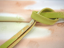 画像をギャラリービューアに読み込む, 帯揚げ 帯締め セット 絹 紫 抹茶 ピンク ぼかし 帯揚 黄緑 帯締 枡地紋 あられ 霞 パープル グリーン ゴールド 高麗 平打ち 金 訪問着 付け下げ 色無地 フォーマル お出かけ 和装小物 着付け小物 着物 和服 和装 レディース 女性 帯あげ 帯〆 送料無料 あす楽