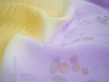 画像をギャラリービューアに読み込む, 帯揚げ 帯締め セット 絹 藤色 イエロー ぼかし 帯揚 薄紫 帯締 南天 よろけ縞 地紋 パープル ゴールド 高麗 平打ち 金 訪問着 付け下げ 色無地 フォーマル お出かけ 和装小物 着付け小物 着物 和服 和装 レディース 女性 帯あげ 帯〆 送料無料 あす楽