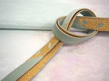 画像をギャラリービューアに読み込む, 帯揚げ 帯締め セット 絹 薄水色 薄紫 ぼかし 帯揚 渋水色 帯締 桜 菱 地紋 ブルー パープル ゴールド 高麗 平打ち 金 丹後ちりめん 訪問着 付け下げ 色無地 フォーマル お出かけ 和装小物 着付け小物 着物 和服 和装 レディース 女性 帯あげ 帯〆 送料無料 あす楽