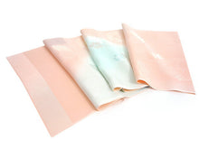 画像をギャラリービューアに読み込む, 帯揚げ 帯締め セット 絹 桃色 アイスブルー ぼかし 帯揚 濃ピンク 帯締 雪輪 菊 桜 地紋 水色 ゴールド 高麗 平打ち 金 丹後ちりめん 訪問着 付け下げ 色無地 フォーマル お出かけ 和装小物 着付け小物 着物 和服 和装 レディース 女性 帯あげ 帯〆 送料無料 あす楽