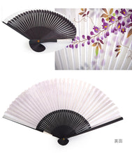 画像をギャラリービューアに読み込む, 扇子 紙扇子 7種類 桜 藤 朝顔 金魚 白 紺 ピンク 紙 エコ 夏 ギフト 母の日 レディース プレゼント 実用的