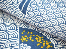 画像をギャラリービューアに読み込む, 洗える着物 コーディネートセット 4点セット 袷 名古屋帯 Mサイズ 白地 青 青海波 扇 きもの グレー 緑 縞 帯 ブルー 正絹帯揚げ帯締め グリーン 松葉仕立て 小紋 レディース 女性 プレタ 和装 和服
