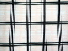 画像をギャラリービューアに読み込む, 洗える着物 コーディネートセット 4点セット 袷 名古屋帯 Mサイズ 白地 オレンジ 黒 格子 きもの 黒 華紋 帯 薄青 アイスブルー ピンク 正絹帯揚げ帯締め ホワイト ブラック 松葉仕立て 小紋 レディース 女性 プレタ 和装 和服