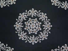 画像をギャラリービューアに読み込む, 洗える着物 コーディネートセット 4点セット 袷 名古屋帯 Mサイズ 白地 オレンジ 黒 格子 きもの 黒 華紋 帯 薄青 アイスブルー ピンク 正絹帯揚げ帯締め ホワイト ブラック 松葉仕立て 小紋 レディース 女性 プレタ 和装 和服