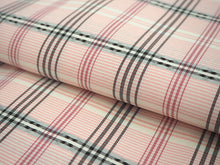 画像をギャラリービューアに読み込む, 洗える着物 コーディネートセット Mサイズ 単衣 ピンク 格子 きもの 青 花 名古屋帯 薄緑 アイスブルー 正絹帯揚げ帯締め チェック 春 秋 4点セット 小紋 レディース 女性 着物 帯 帯あげ 帯〆 プレタ 和装 和服