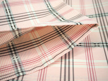 画像をギャラリービューアに読み込む, 洗える着物 コーディネートセット Mサイズ 単衣 ピンク 格子 きもの 青 花 名古屋帯 薄緑 アイスブルー 正絹帯揚げ帯締め チェック 春 秋 4点セット 小紋 レディース 女性 着物 帯 帯あげ 帯〆 プレタ 和装 和服