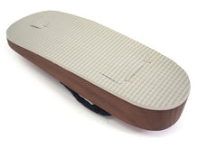 画像をギャラリービューアに読み込む, 下駄 レディース サンダル 浴衣 23.0 23.5 24.0 24.5 茶色 桐 台 紺 白 レース 鼻緒 ブラウン 舟形 女性 ラバー有 浴衣 着物 和装 和服