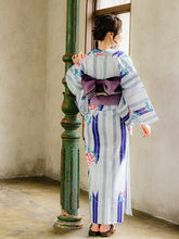 画像をギャラリービューアに読み込む, 浴衣 単品 レディース 薄水色地 青 矢羽根 牡丹 ピンク 単品 フリーサイズ 大人 ゆかた yukata 綿 粋 レトロ モダン 和装 和服 女性 夏祭り 花火大会