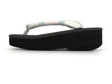 画像をギャラリービューアに読み込む, 草履 カレンブロッソ L カーキグリーン 土台 オフホワイト 水色 博多織 鼻緒 足が痛くなりにくい 歩きやすい レディース 女性 着物 和装