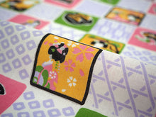 画像をギャラリービューアに読み込む, 手ぬぐい 4柄 ネコ 犬 市松 舞妓 ソーイング てぬぐい 手拭い 日本製 和雑貨 ハンカチ タオル 綿 ふきん 粗品 土産 ギフト