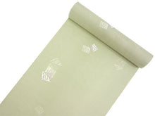 画像をギャラリービューアに読み込む, 着物 洗える着物 反物 夏用 紗 単衣 セミオーダー 仕立て付 薄抹茶色 源氏香 飛び柄 無地感 グリーン レディース XS S M L XL 仕立て込み 小紋 カジュアル お洒落着 夏 夏物 夏着物 和つう watuu 新品 販売 購入