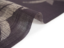 画像をギャラリービューアに読み込む, 着物 洗える着物 反物 夏用 紗 単衣 セミオーダー 仕立て付 焦げ茶 百合 ブラウン 花 ゆり レディース XS S M L XL 仕立て込み 小紋 カジュアル お洒落着 夏 夏物 夏着物 和つう watuu 新品 販売 購入 和装 和