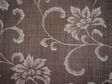 画像をギャラリービューアに読み込む, 着物 洗える着物 反物 夏用 紗 単衣 セミオーダー 仕立て付 茶色 花柄 ブラウン レディース XS S M L XL 仕立て込み 小紋 カジュアル お洒落着 夏 夏物 夏着物 和つう watuu 新品 販売 購入 和装 和服 きもの