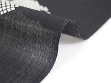 画像をギャラリービューアに読み込む, 着物 洗える着物 反物 夏用 紗 単衣 セミオーダー 仕立て付 黒 雪輪 結晶 鹿の子柄 グレー パープル レディース XS S M L XL 仕立て込み 小紋 カジュアル お洒落着 夏 夏物 夏着物 和つう watuu 新品 販売 購入