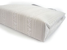 画像をギャラリービューアに読み込む, 着物 和装 バッグ 単品 日本製 グレーベージュ 縞 唐草 トートバッグ 横長 普段使い 小紋 紬用 手提げ おしゃれ 通年用 大人 レディース 女性 お茶会 お稽古