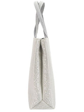 画像をギャラリービューアに読み込む, 着物 和装 バッグ 単品 日本製 グレーベージュ 縞 唐草 トートバッグ 横長 普段使い 小紋 紬用 手提げ おしゃれ 通年用 大人 レディース 女性 お茶会 お稽古