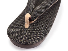 画像をギャラリービューアに読み込む, 草履 チャコールグレー 土台 鼻緒 和紙織 カジュアル 普段 履き おしゃれ 通年用 大人 レディース 女性 痛くない 日本製