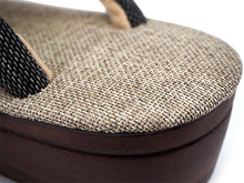 画像をギャラリービューアに読み込む, 草履 ベージュ 土台 チャコールグレー 鼻緒 和紙織 カジュアル 普段 履き おしゃれ 通年用 大人 レディース 女性 痛くない 日本製