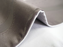 画像をギャラリービューアに読み込む, 半幅帯 百華帯 単品 チャコールグレー 曲線 玉つなぎ グレー 無地 リバーシブル 両面 着物 帯 カジュアル レディース アレンジ 半巾帯 細帯 四寸 日本製 女性 和装 和服 レトロ あす楽