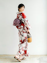 画像をギャラリービューアに読み込む, 浴衣セット レディース 渋赤地菊尽くし 渋紫 兵児帯 セット へこ帯 浴衣 セット 2023 夏祭り 花火大会 ビアガーデン 夏 お出かけ おしゃれ レディースファッション
