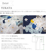 画像をギャラリービューアに読み込む, 浴衣セット レディース 紺地紫陽花 浴衣 からし地七宝地紋 帯 セット 単衣帯 変わり織生地 花火大会 夏祭り ビアガーデン 夏 お出かけ 和装 和服 レディースファッション 2023