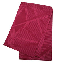 画像をギャラリービューアに読み込む, 浴衣セット レディース 生成り地カラフル朝顔 浴衣 ワイン地幾何学 帯 セット 単衣帯 変わり織生地 花火大会 夏祭り ビアガーデン 夏 お出かけ 和装 和服 レディースファッション 2023