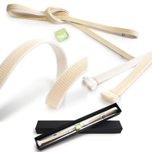 画像をギャラリービューアに読み込む, 帯留 三分紐 2点セット ガラス 正絹 無地 帯留め おびどめ 帯飾り 帯締め 組紐 平組 おびじめ 日本製 カラフル 小紋 浴衣 ゆかた 紬 着物 袷 単衣 和装 アクセサリー