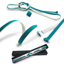 画像をギャラリービューアに読み込む, 帯留 三分紐 2点セット ガラス 正絹 無地 帯留め おびどめ 帯飾り 帯締め 組紐 平組 おびじめ 日本製 カラフル 小紋 浴衣 ゆかた 紬 着物 袷 単衣 和装 アクセサリー