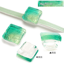 画像をギャラリービューアに読み込む, 帯留 三分紐 2点セット ガラス 正絹 無地 帯留め おびどめ 帯飾り 帯締め 組紐 平組 おびじめ 日本製 カラフル 小紋 浴衣 ゆかた 紬 着物 袷 単衣 和装 アクセサリー