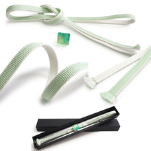 画像をギャラリービューアに読み込む, 帯留 三分紐 2点セット ガラス 正絹 無地 帯留め おびどめ 帯飾り 帯締め 組紐 平組 おびじめ 日本製 カラフル 小紋 浴衣 ゆかた 紬 着物 袷 単衣 和装 アクセサリー