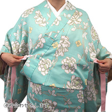 画像をギャラリービューアに読み込む, コーリンベルトしっかり M L ピンク ホワイト 着物ベルトと胸紐が合体 胸元の綺麗な着付けの必需品 ゴムで楽ちん 胸元の着付けのお悩み解決 着付け小物 和装 和服 着物 日本製