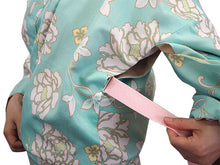 画像をギャラリービューアに読み込む, コーリンベルトしっかり M L ピンク ホワイト 着物ベルトと胸紐が合体 胸元の綺麗な着付けの必需品 ゴムで楽ちん 胸元の着付けのお悩み解決 着付け小物 和装 和服 着物 日本製