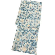 画像をギャラリービューアに読み込む, 浴衣セット 3点セット 生成りベージュ地 菊唐草 2色 浴衣 半幅帯 下駄 浴衣 セット 浴衣帯 夏祭り 花火大会 ビアガーデン 夏 イベント レディース 和装 和服 2023