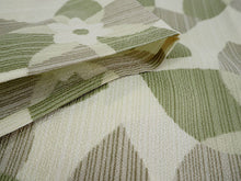 画像をギャラリービューアに読み込む, 洗える着物 単衣 小紋 Lサイズ 仕立て上がり 単品 ベージュ 花尽くし 女性 レディース 和装 和服 きもの プレタ 春 秋 きもの カジュアル 可愛い 普段着 ポリエステル 送料無料 あす楽