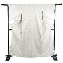 画像をギャラリービューアに読み込む, 洗える着物 コーデュロイ 単衣 カジュアル 仕立て上がり 単品 アイボリー 無地 太畝 コール天 女性 レディース 和装 和服 きもの プレタ 春 秋 冬 きもの かわいい 普段着 綿 コットン