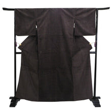 画像をギャラリービューアに読み込む, 洗える着物 コーデュロイ 単衣 カジュアル 仕立て上がり 単品 ブラウン 無地 太畝 コール天 女性 レディース 和装 和服 きもの プレタ 春 秋 冬 きもの かわいい 普段着 綿 コットン