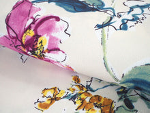 画像をギャラリービューアに読み込む, 洗える着物 袷 仕立て上がり 単品 ライトベージュ地 ピンク 花柄 百華 女性 レディース 和装 和服 きもの カジュアル プレタ 春 秋 冬 きもの かわいい 普段着 ポリエステル