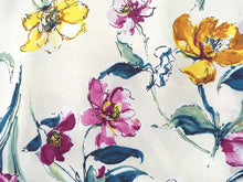 画像をギャラリービューアに読み込む, 洗える着物 袷 仕立て上がり 単品 ライトベージュ地 ピンク 花柄 百華 女性 レディース 和装 和服 きもの カジュアル プレタ 春 秋 冬 きもの かわいい 普段着 ポリエステル
