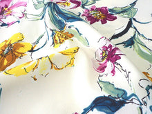 画像をギャラリービューアに読み込む, 洗える着物 袷 仕立て上がり 単品 ライトベージュ地 ピンク 花柄 百華 女性 レディース 和装 和服 きもの カジュアル プレタ 春 秋 冬 きもの かわいい 普段着 ポリエステル